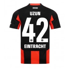 Eintracht Frankfurt Can Uzun #42 Hjemmedrakt 2025-26 Kortermet